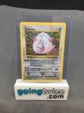 1999 Pokemon Base Set Shadowless #3 CHANSEY Holofoil Rare Trading Card from Huge Collection