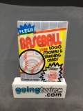 Factory Sealed 1989 FLEER BASEBALL 15 Card Vintage Hobby Pack - GRIFFEY ROOKIE? RIPKEN ERROR?