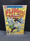 1979 Marvel Comics FUN AND GAMES MAGAZINE #2 Bronze Age Comic Book from Collection