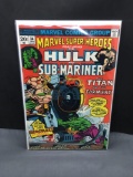 1967 Marvel Comics MARVEL SUPER-HEROES #34 feat Hulk and Sub-Mariner Silver Age Comic Book from