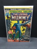 1973 Marvel Comics SUPERNATURAAL THRILLERS #5 feat LIVING MUMMY Key Issue Comic Book - 1st App