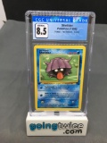 CGC Graded 1999 Pokemon Fossil 1st Edition #54 SHELLDER Trading Card - NM-MT+ 8.5