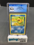 CGC Graded 1999 Pokemon Fossil 1st Edition #53 PSYDUCK Trading Card - NM-MT+ 8.5