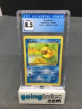 CGC Graded 1999 Pokemon Fossil 1st Edition #53 PSYDUCK Trading Card - NM-MT+ 8.5