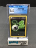 CGC Graded 2000 Pokemon Team Rocket 1st Edition #82 POTION ENERGY Trading Card - NM-MT+ 8.5