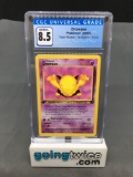 CGC Graded 2000 Pokemon Team Rocket 1st Edition #54 DROWZEE Trading Card - NM-MT+ 8.5