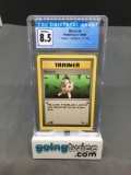 CGC Graded 1999 Pokemon Fossil 1st Edition #61 RECYCLE Trading Card - NM-MT+ 8.5