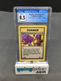 CGC Graded 2000 Pokemon Team Rocket 1st Edition #77 NIGHTLY GARBAGE RUN Trading Card - NM-MT+ 8.5