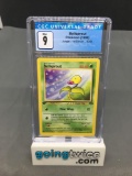 CGC Graded 1999 Pokemon Jungle 1st Edition #49 BELLSPROUT Trading Card - MINT 9