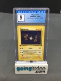 CGC Graded 2000 Pokemon Team Rocket 1st Edition #60 MAGNEMITE Trading Card - MINT 9
