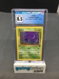 CGC Graded 2000 Pokemon Team Rocket 1st Edition #70 ZUBAT Trading Card - NM-MT+ 8.5