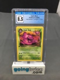 CGC Graded 2000 Pokemon Team Rocket 1st Edition #41 DARK MUK Trading Card - NM-MT+ 8.5