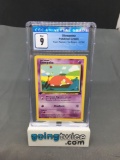 CGC Graded 2000 Pokemon Team Rocket 1st Edition #67 SLOWPOKE Trading Card - NM-MT+ 8.5