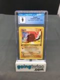 CGC Graded 2000 Pokemon Team Rocket 1st Edition #52 DIGLETT Trading Card - MINT 9