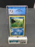 CGC Graded 1999 Pokemon Fossil 1st Edition #49 HORSEA Trading Card - NM+ 7.5