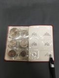 1975 Australian Mint Set Wildlife Coins - Set of 6 Coins in Original Booklet