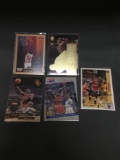 5 Card Lot of MICHAEL JORDAN Chicago Bulls HOF Basketball Cards from Massive Collection