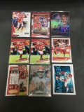 9 Card Lot of PATRICK MAHOMES Kansas City Chiefs Football Cards from Massive Collection