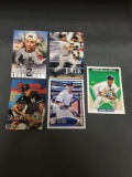 5 Card Lot of DEREK JETER New York Yankees Baseball Cards from Massive Collection