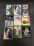 9 Card Lot of BABE RUTH New York Yankees Baseball Cards from Massive Collection