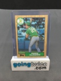 1987 Topps #366 MARK MCGWIRE A's Cardinals ROOKIE Baseball Card