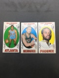 3 Card Lot of 1969-70 Topps Vintage Basketball Cards from Estate