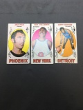 3 Card Lot of 1969-70 Topps Vintage Basketball Cards from Estate