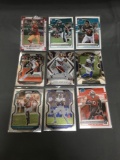 9 Card Lot of FOOTBALL ROOKIE Cards - Mostly from Newer Sets - Some Premiums - Stars & More!