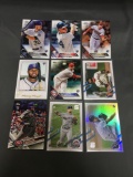 9 Card Lot of BASEBALL ROOKIE CARDS - Future Stars and Hall of Famers from Huge Collection!