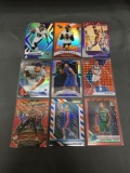 9 Count Lot of PRIZMS & REFRACTORS with ROOKIES & STARS!