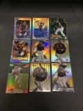 9 Count Lot of PRIZMS & REFRACTORS with ROOKIES & STARS!