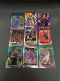 9 Count Lot of PRIZMS & REFRACTORS with ROOKIES & STARS!