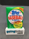 Factory Sealed 1984 Topps Baseball 15 Card Pack - Don Mattingly Rookie?