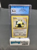 CGC Graded 1999 Pokemon Jungle 1st Edition #27 SNORLAX Trading Card - NM-MT+ 8.5