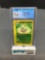 CGC Graded 2002 Pokemon Expedition #18 MEGANIUM Reverse Holofoil Rare Trading Card - NM+ 7.5