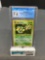 CGC Graded 1999 Pokemon Japanese Gold Silver BELLOSSOM Holofoil Rare Trading Card - NM+ 7.5