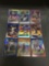 9 Count Lot of REFRACTORS with ROOKIES & STARS from RECENT Collection