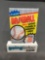 Factory Sealed 1989 FLEER BASEBALL 15 Card Vintage Hobby Pack - GRIFFEY ROOKIE? RIPKEN ERROR?