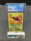 CGC Graded 1999 Pokemon Fossil 1st Edition #57 ZUBAT Trading Card - NM-MT+ 8.5