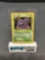 1999 Pokemon Fossil Unlimited #13 MUK Holofoil Rare Trading Card from Crazy Collection