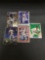 5 Card Lot of DEREK JETER New York Yankees Baseball Cards from Massive Collection