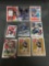 9 Card Lot of TOM BRADY New England Patriots Football Cards from Massive Collection