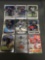 9 Card Lot of FOOTBALL ROOKIE Cards - Mostly from Newer Sets - Some Premiums - Stars & More!