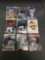 9 Card Lot of BASEBALL ROOKIE CARDS - Future Stars and Hall of Famers from Huge Collection!