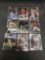 9 Card Lot of BASEBALL ROOKIE CARDS - Future Stars and Hall of Famers from Huge Collection!