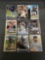 9 Card Lot of BASEBALL ROOKIE CARDS - Future Stars and Hall of Famers from Huge Collection!