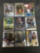 9 Card Lot of FOOTBALL ROOKIE Cards - Mostly from Newer Sets - Some Premiums - Stars & More!