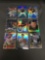 9 Card Lot of PRIZMS & REFRACTORS with ROOKIES & STARS from HUGE Collection!