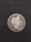 1911 United States Barber Silver Dime - 90% Silver Coin from Estate