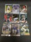 9 Count Lot of Baseball ROOKIE Cards - Future STARS & HALL of FAMERS!